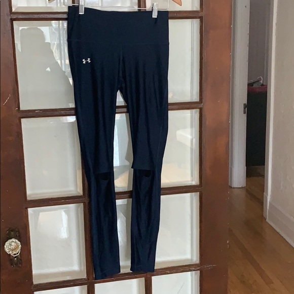 Under armour blue leggings - Women Size medium - Picture 1 of 3